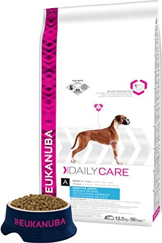 Eukanuba Daily Care Adulto – Alimento seco para perros con una articulaciones sensibles, 12,5 kg